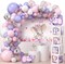 Elephant Baby Shower Decorations for Girl (Pink, Purple, White)